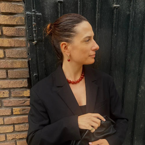 How to Wear a Carnelian Beaded Necklace for Energy, Passion & Elevated Everyday Looks