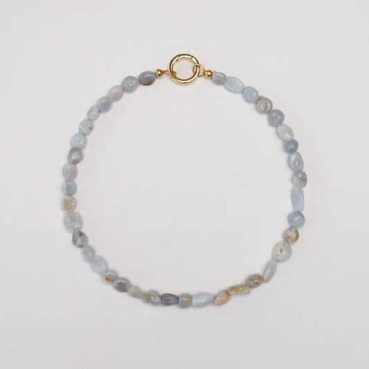 The Rise of Blue Lace Agate Necklaces: A Trendy Jewelry Essential You’ll Love