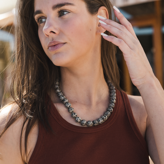 Spots of Grace: Using a Dalmatian Jasper Pendant to Symbolize "Childlike Faith" Stellar Whispers