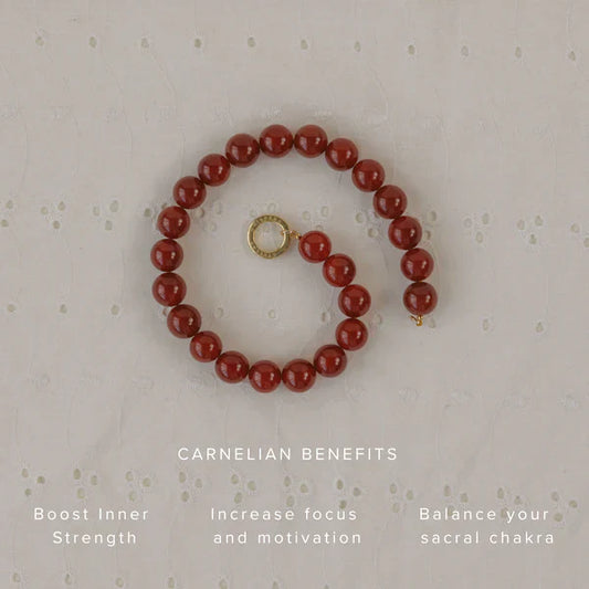 Timeless Glow: Why the Vintage Carnelian Necklace Is the Must-Have Gemstone Trend of the Year