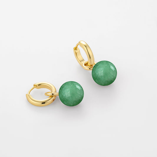 Aventurine Earrings — The Crystal of Luck and New Beginnings