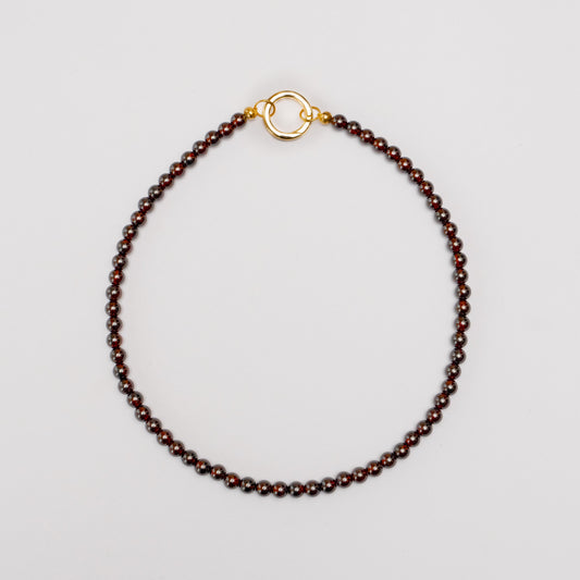 garnet necklace