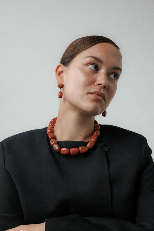 Teracotta Tones: Styling Red Jasper Stone Jewelry with 2026’s Desert-Minimalist Trend