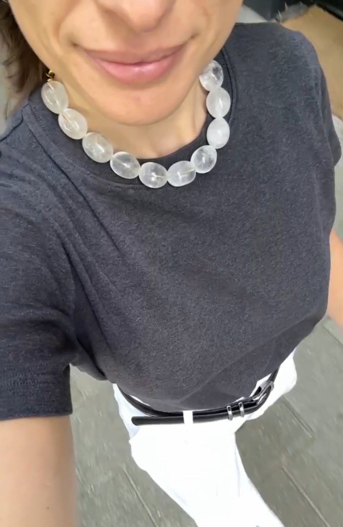 Ignite Clear Quartz Necklace Stellar Whispers