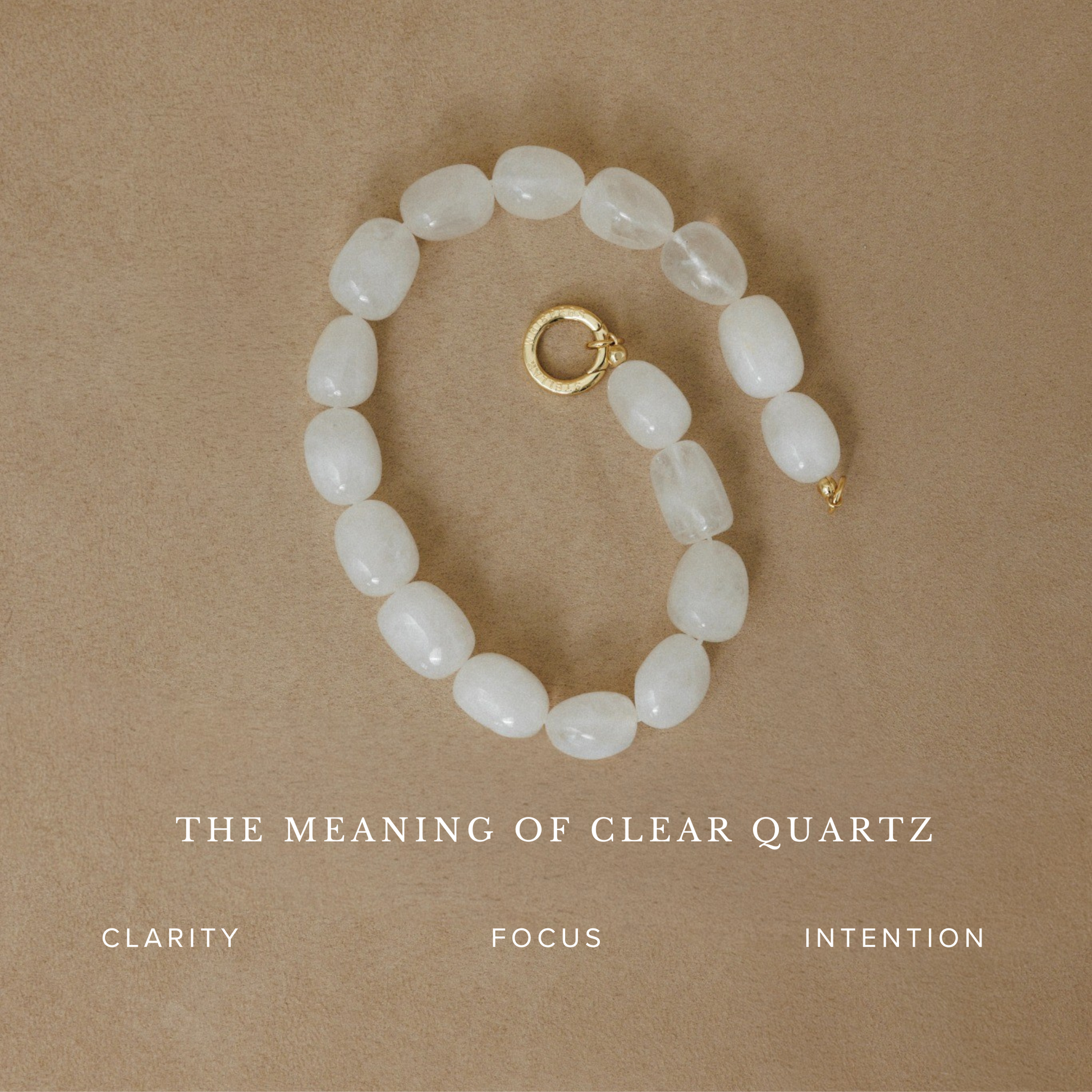 Ignite Clear Quartz Necklace Stellar Whispers