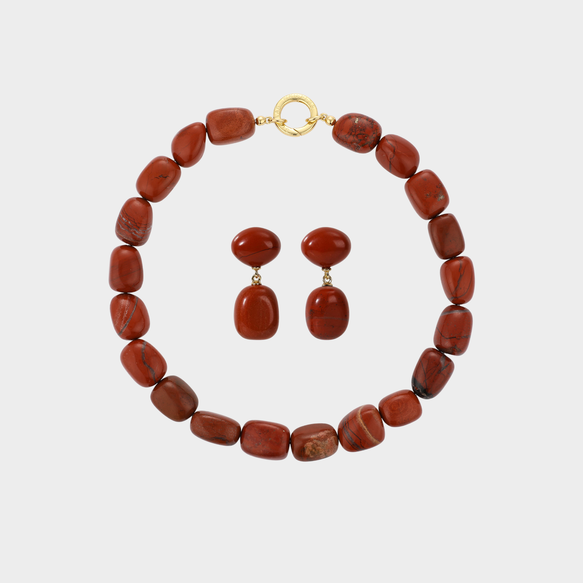 Ignite Red Jasper Set - 42cm Stellar Whispers