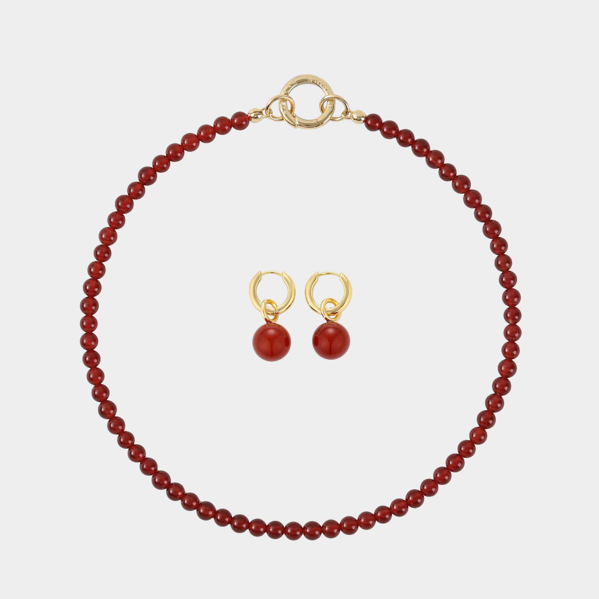 Carnelian Energy Set - 42cm