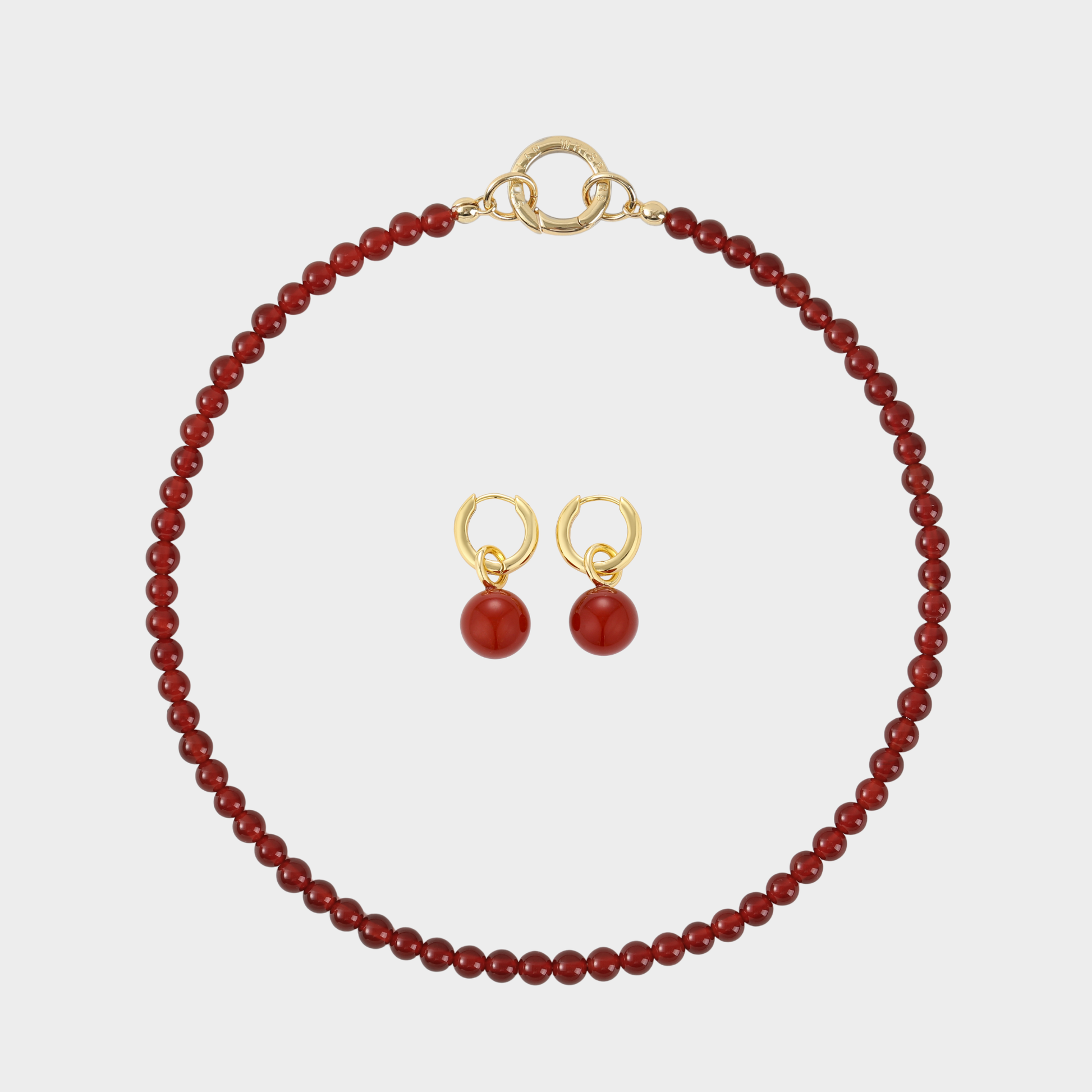 Carnelian Energy Set - 42cm Stellar Whispers