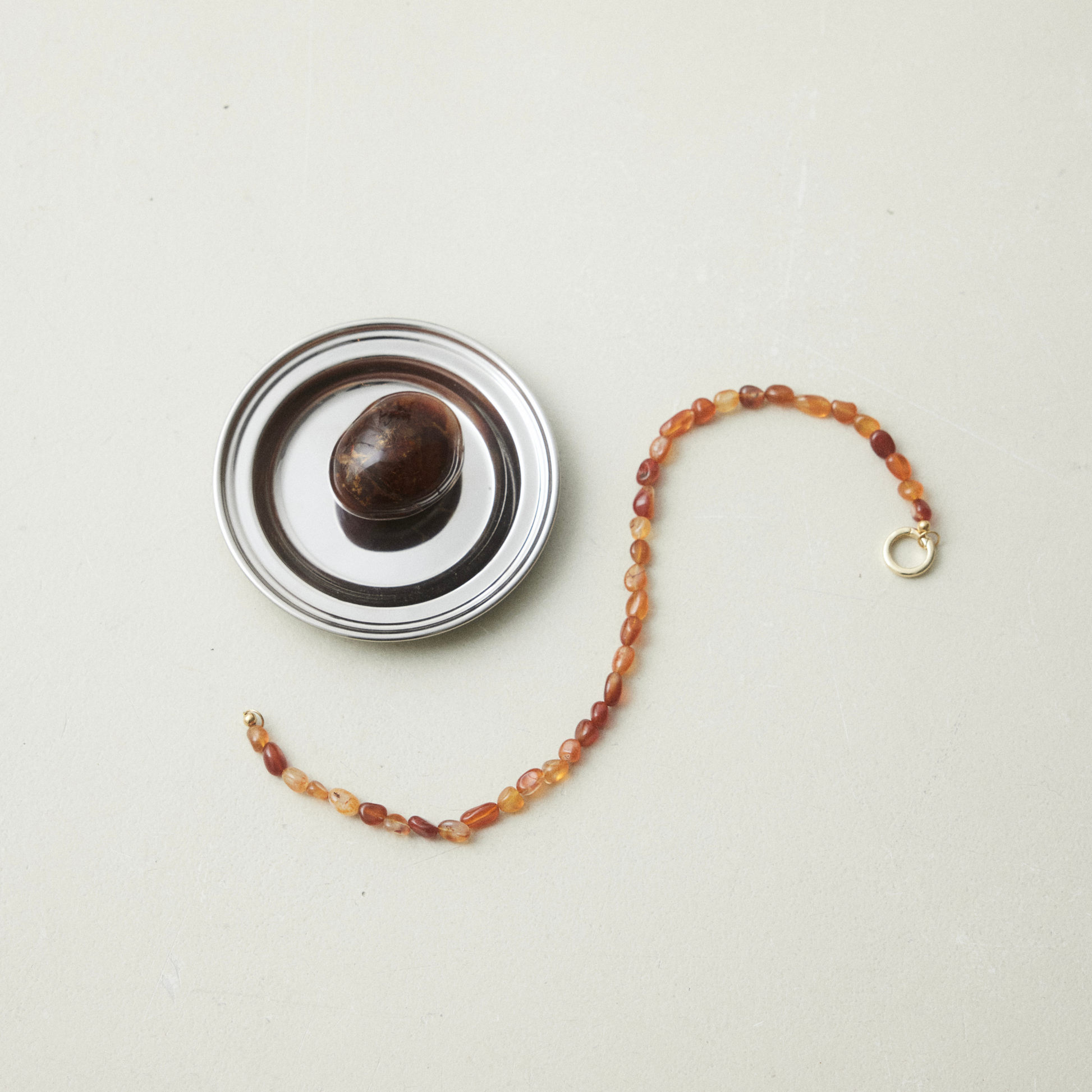 Eclipse Carnelian Necklace Stellar Whispers
