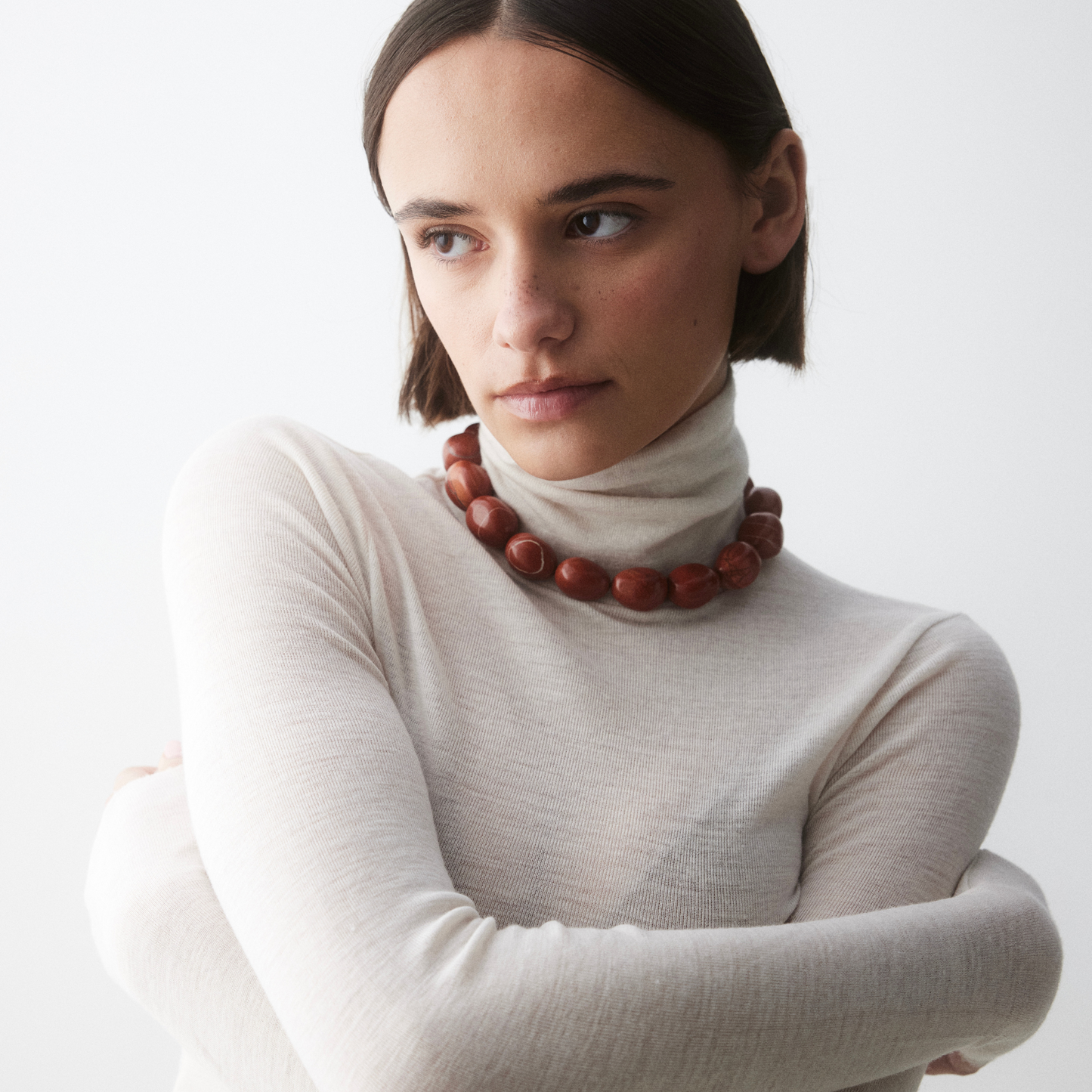 Ignite Red Jasper Necklace