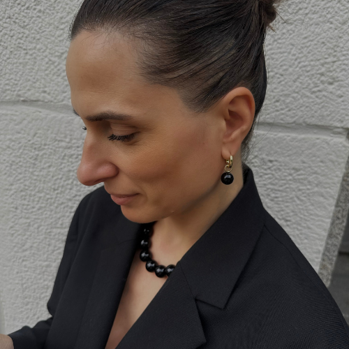 Grace Black Onyx - Necklace