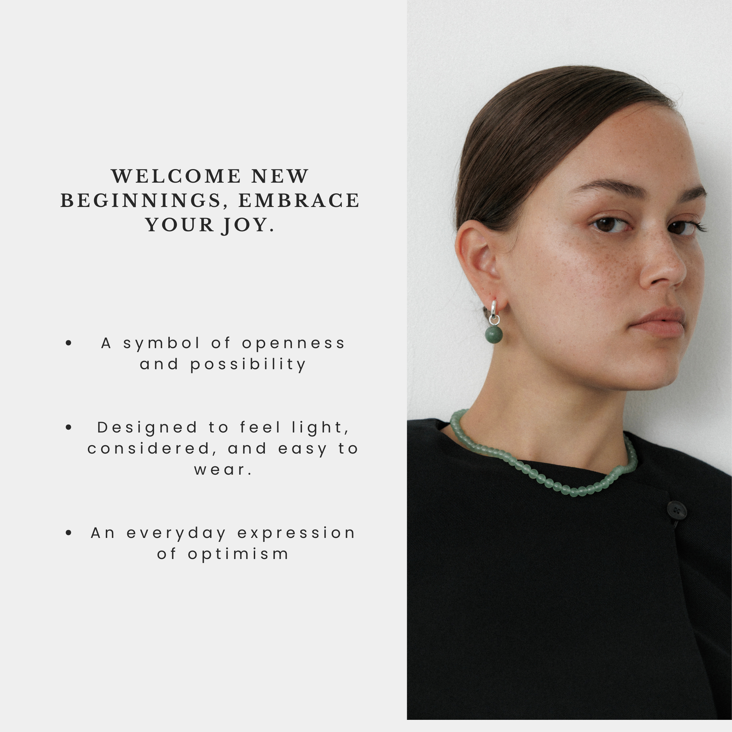 Aventurine Essence Necklace Stellar Whispers