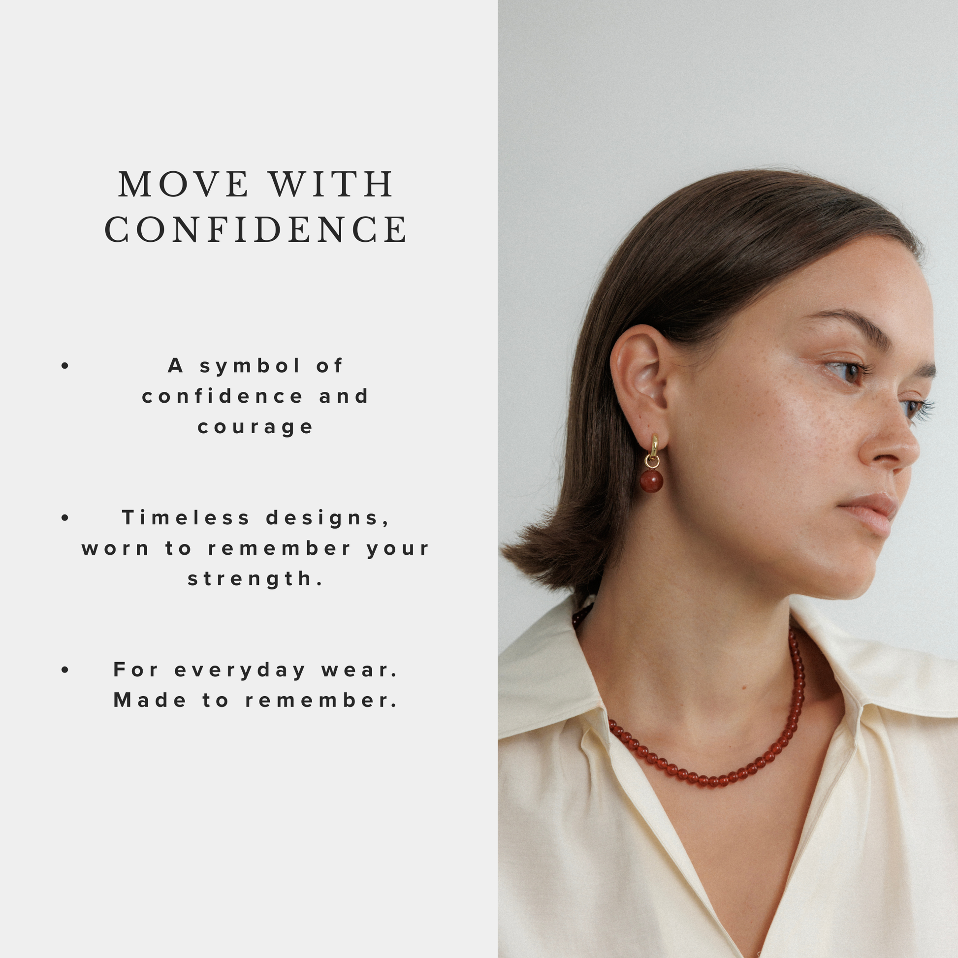 Carnelian Essence Necklace Stellar Whispers