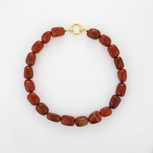 Ignite Red Jasper Necklace