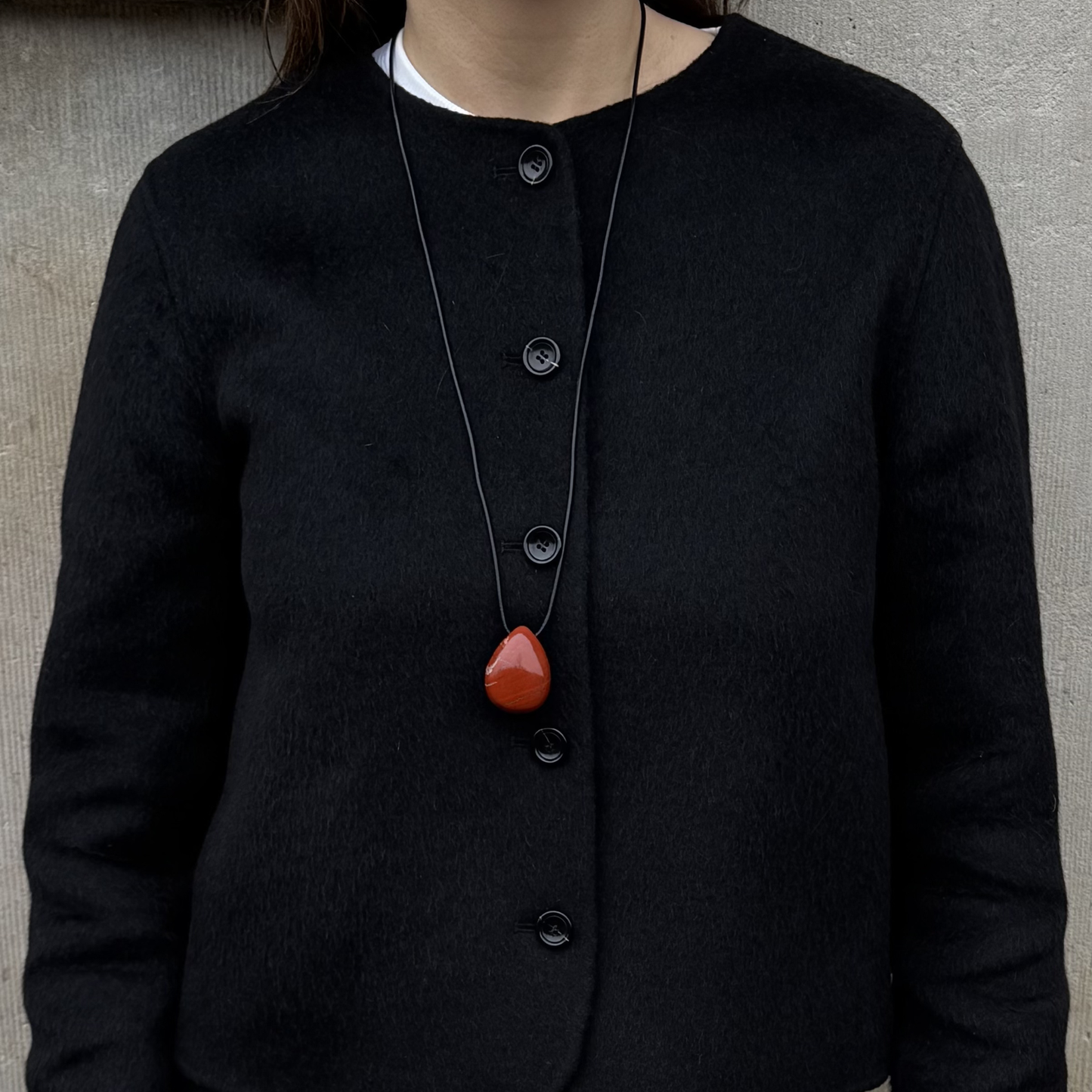 Lumi Pendant Necklace Red Jasper Stellar Whispers