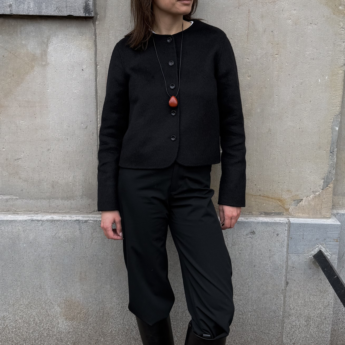 Lumi Pendant Necklace Red Jasper Stellar Whispers