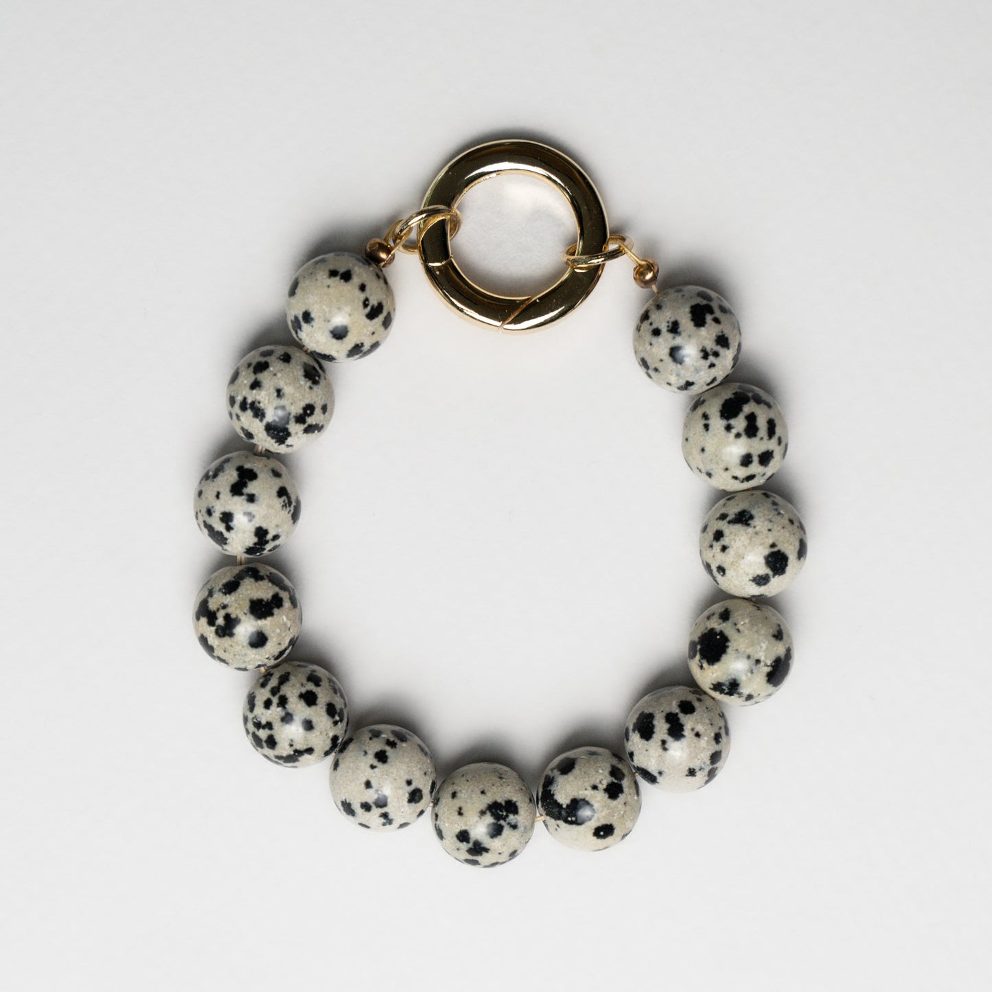 Grace Dalmatian Jasper Bracelet