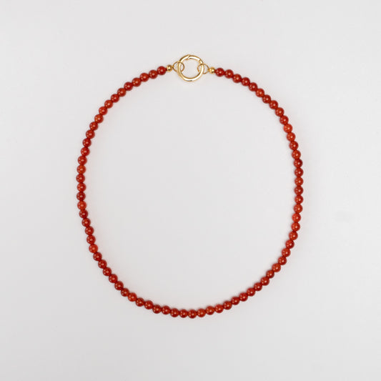 Carnelian Essence Necklace Stellar Whispers