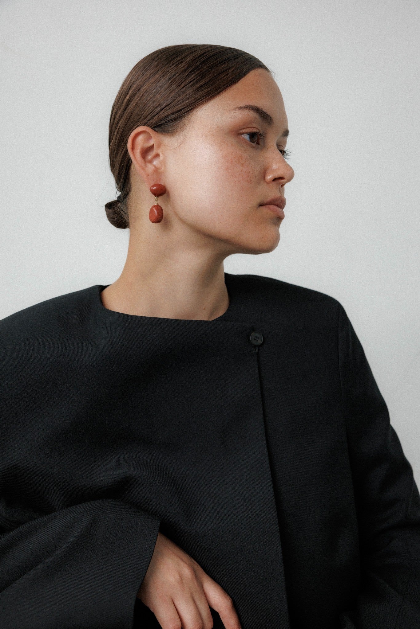 Ignite Red Jasper Earrings Stellar Whispers