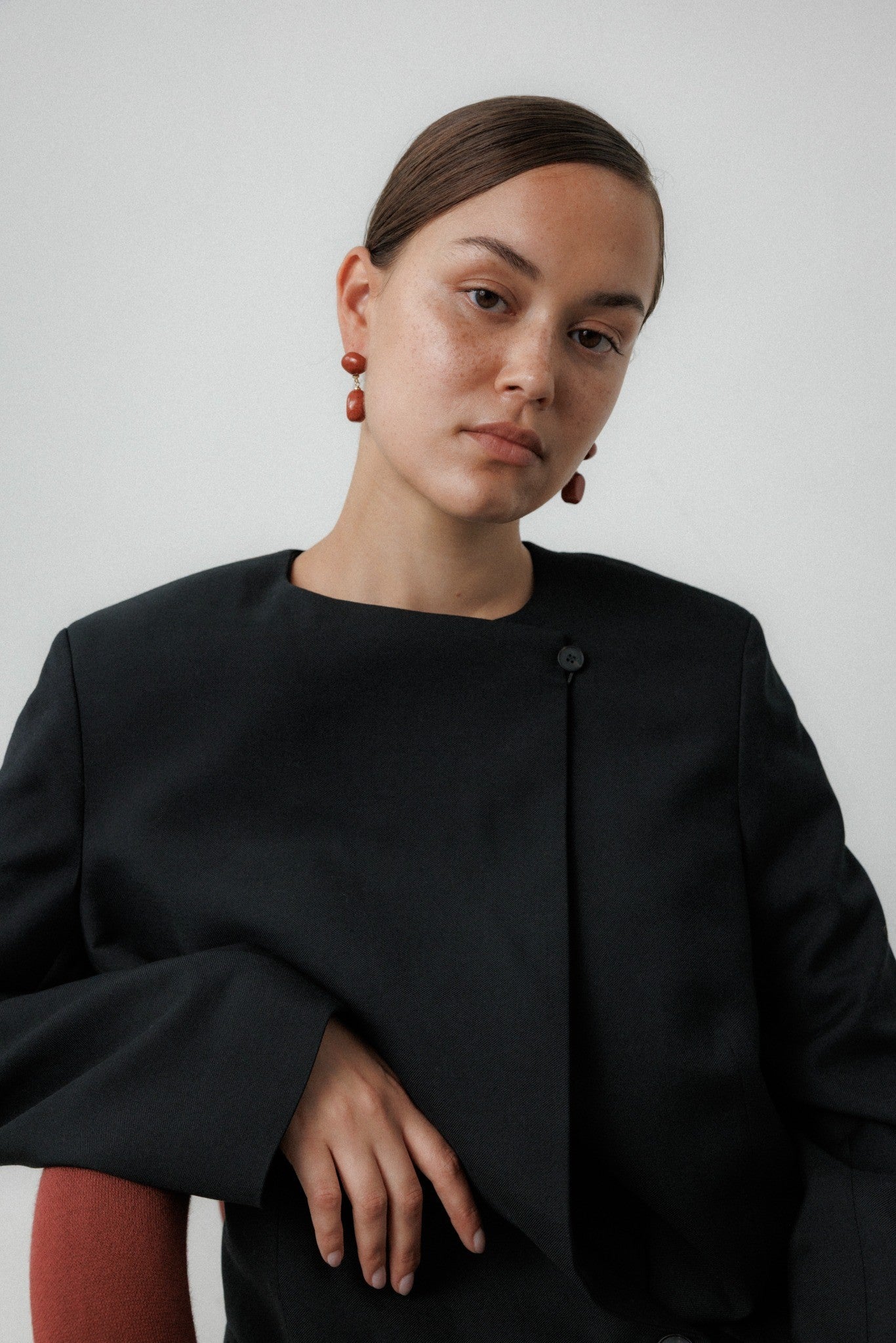 Ignite Red Jasper Earrings Stellar Whispers